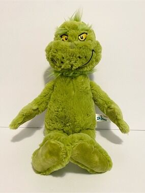 Dr Suess The Grinch Plush Green Stuffed Animal Toy Grinch who stole Christmas